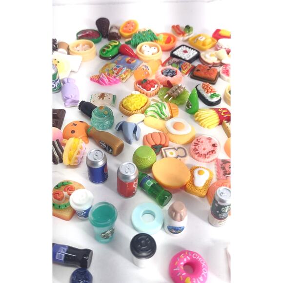 Mini Brands Collectables Miniature Approx 128 Piece Lot KFC Starbucks Doll House - Picture 7 of 10